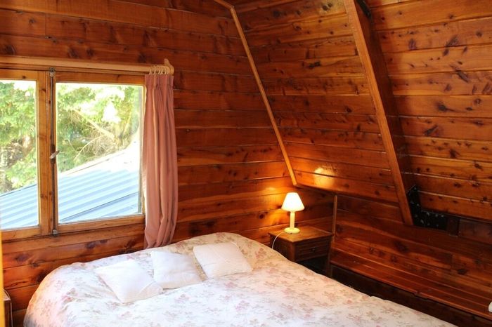 Cabaña estilo montaña de la Patagonia